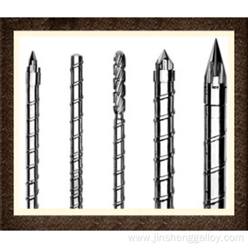 Cobalt alloy screw and barrel for bakelite machine